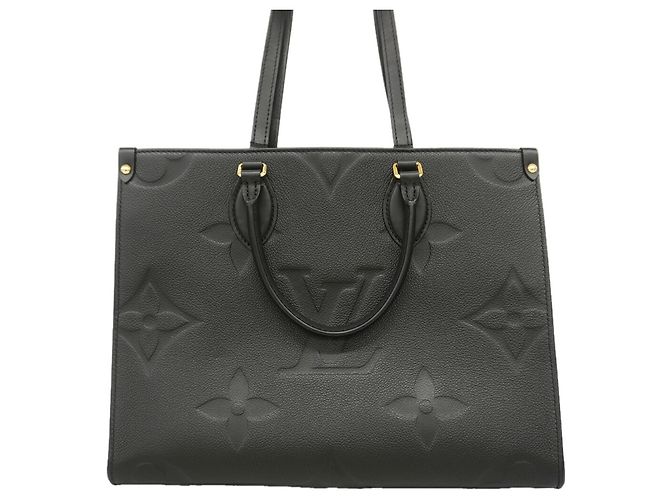 Louis Vuitton Monogram Empreinte OnTheGo MM Tote Bag Schwarz - Ansicht 10