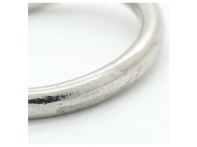 Autre Marque Anello Curved Band Tiffany & Co. in Platino - vista 9