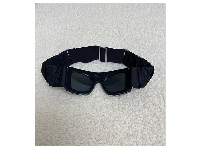 Chanel Gafas de Esquí con Strass Negro - vista 8