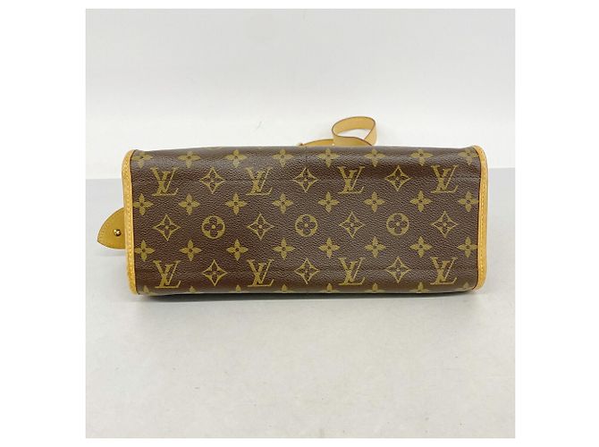 Borsa a tracolla lunga Popincourt Monogram Louis Vuitton Marrone - vista 3