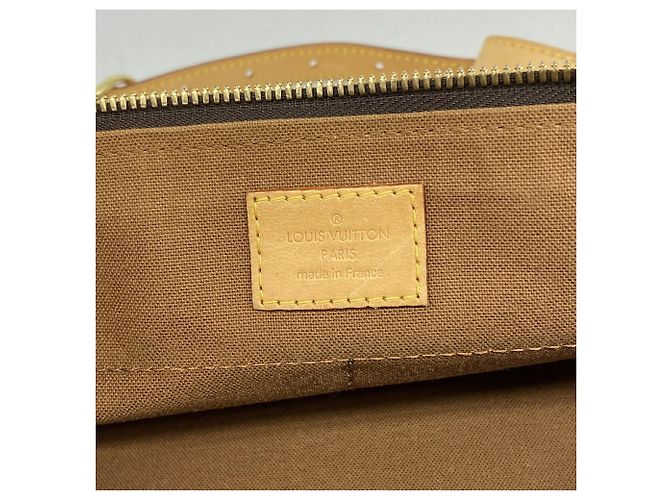 Borsa a tracolla lunga Popincourt Monogram Louis Vuitton Marrone - vista 5