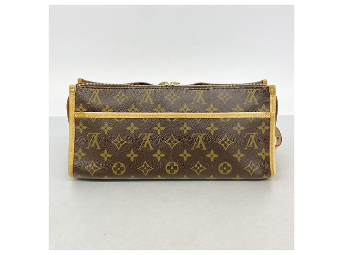 Borsa a tracolla lunga Popincourt Monogram Louis Vuitton Marrone - vista 9