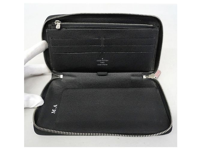 Portafoglio lungo Louis Vuitton Epi Zippy Organizer NM Nero - vista 12