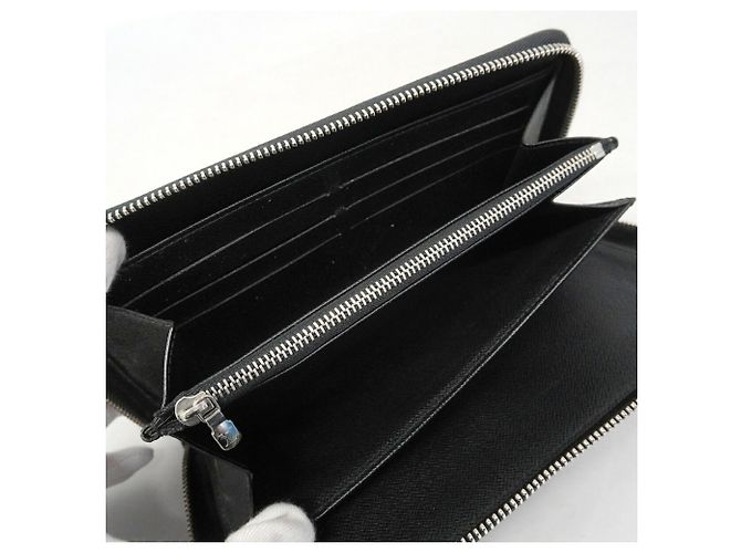 Portafoglio lungo Louis Vuitton Epi Zippy Organizer NM Nero - vista 4