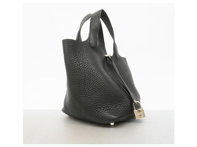 Hermès Hermes Picotin Lock MM Handtasche Schwarz - Ansicht 2