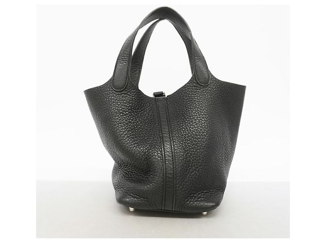 Hermès Hermes Picotin Lock MM Handtasche Schwarz - Ansicht 7