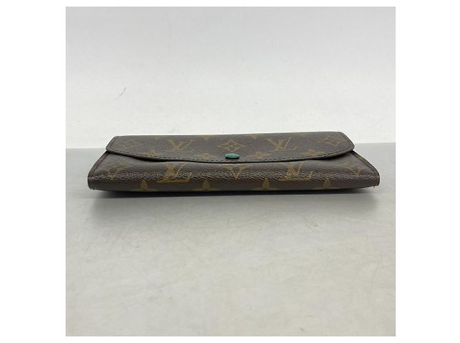 Louis Vuitton Monogram Portefeuille Emilie Long Wallet Verde chiaro - vista 2