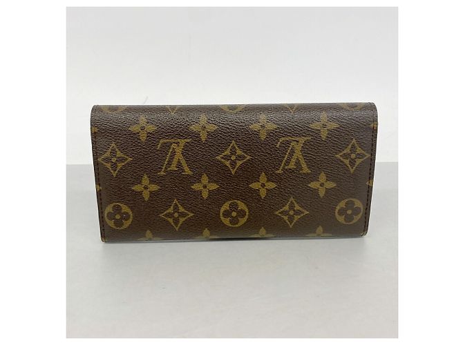 Louis Vuitton Monogram Portefeuille Emilie Long Wallet Verde chiaro - vista 8