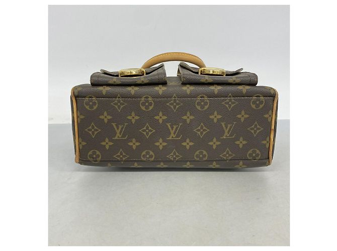 Louis Vuitton Monogram Manhattan PM Handtasche Braun - Ansicht 3
