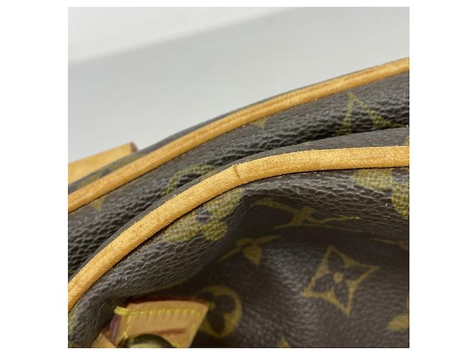 Louis Vuitton Monogram Manhattan PM Handtasche Braun - Ansicht 6