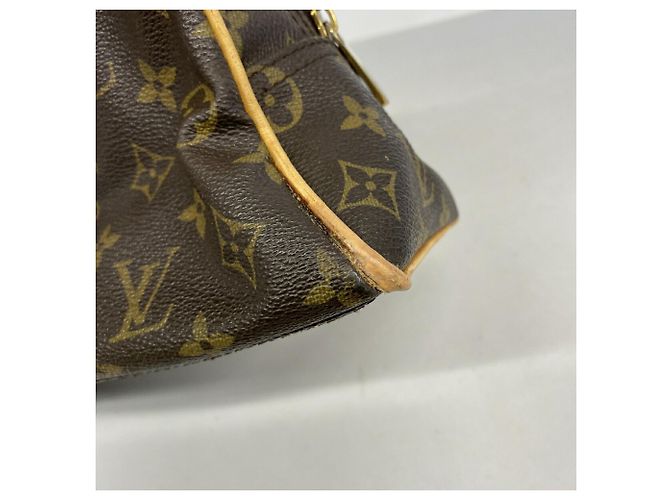 Louis Vuitton Monogram Manhattan PM Handtasche Braun - Ansicht 7