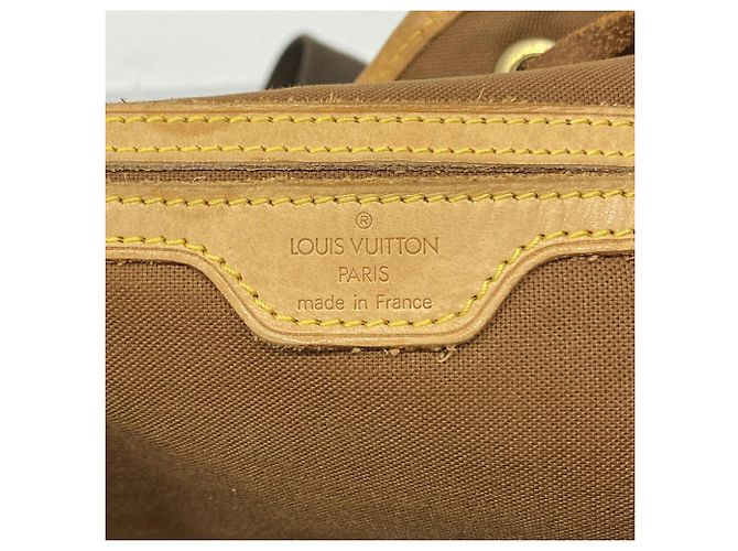 Mochila Louis Vuitton Monogram Montsouris GM Castaño - vista 5