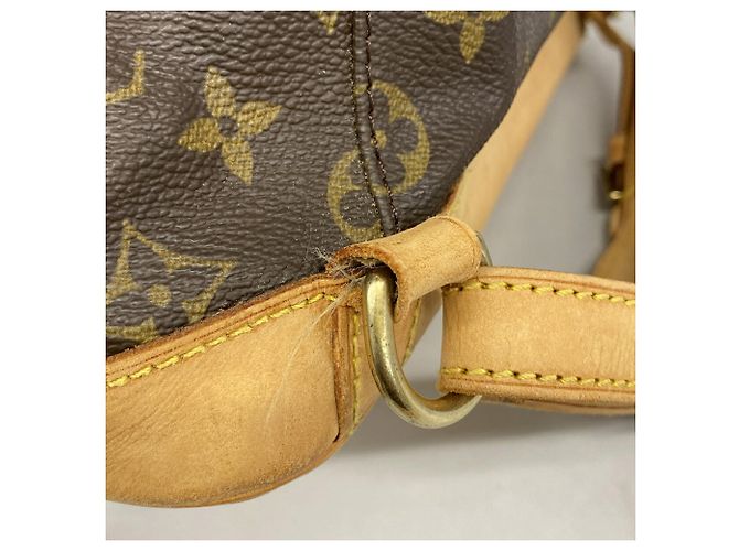 Mochila Louis Vuitton Monogram Montsouris GM Castaño - vista 9