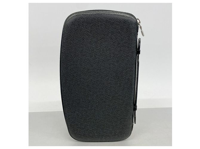 Portafoglio lungo Louis Vuitton Taiga Organizer Atoll Grigio - vista 8