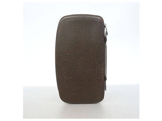 Louis Vuitton Taiga Organizer Long Wallet Brown - view 10