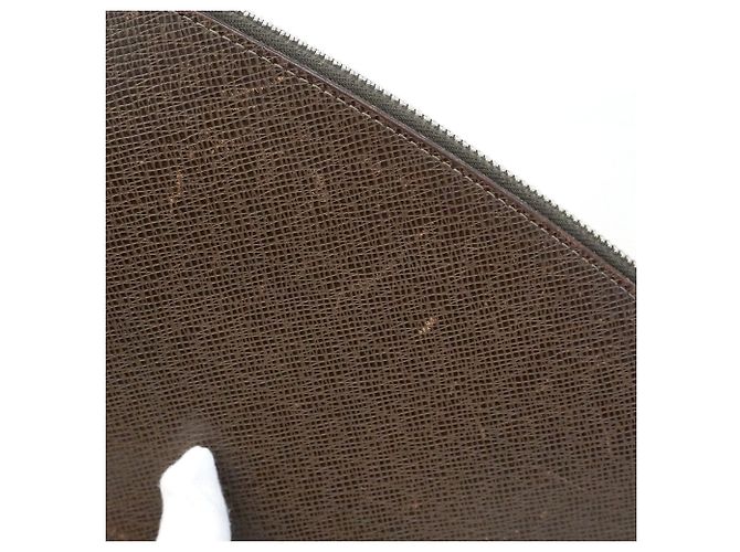 Louis Vuitton Taiga Organizer Long Wallet Brown - view 8