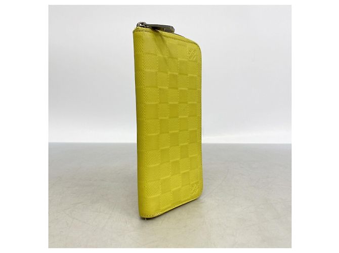 Portafoglio lungo bi-fold Louis Vuitton giallo - vista 2