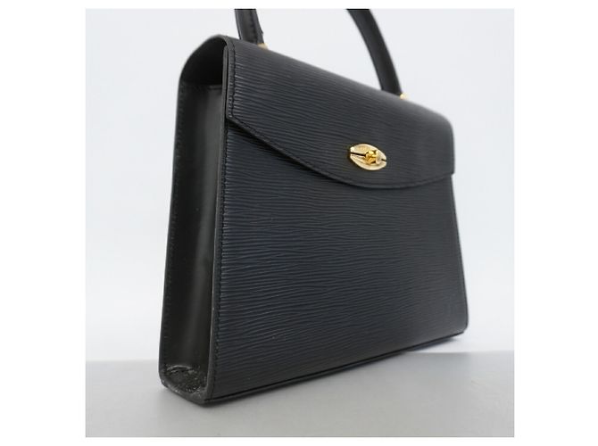 Louis Vuitton Epi Malzerbes Handtasche Schwarz - Ansicht 2
