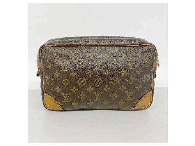 Borsa a pochette Louis Vuitton Monogram Compiegne 28 Marrone - vista 9