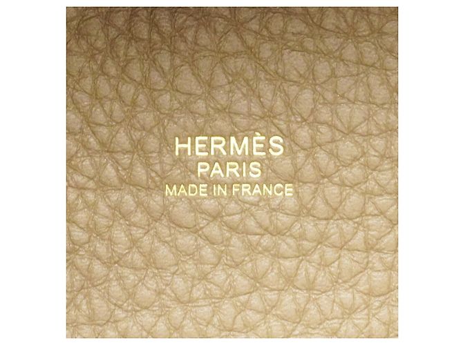 Hermès Bolsa Hermes Picotin Lock MM Taupe - vista 5