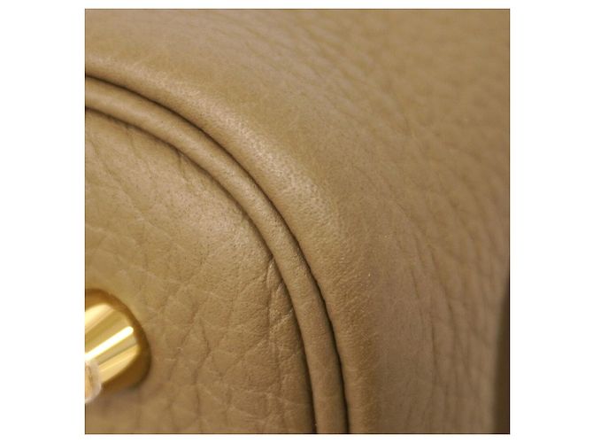Hermès Bolsa Hermes Picotin Lock MM Taupe - vista 6