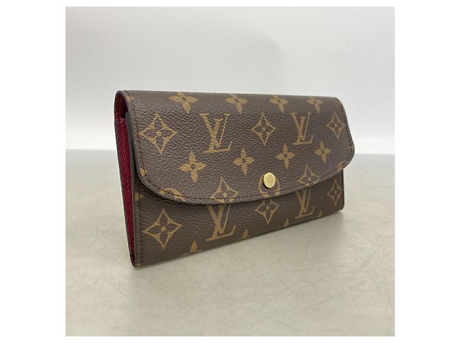 Louis Vuitton Monogram Portefeuille Emilie Long Wallet Fuschia - vista 2