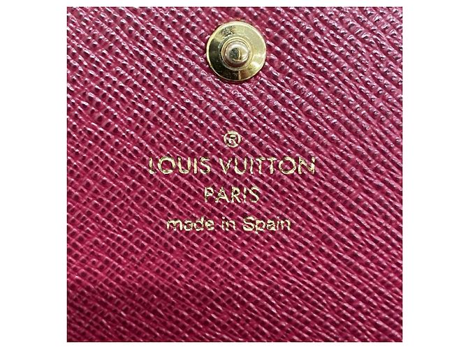 Louis Vuitton Monogram Portefeuille Emilie Long Wallet Fuschia - vista 4