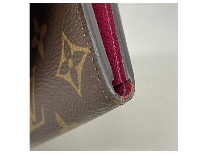 Louis Vuitton Monogram Portefeuille Emilie Long Wallet Fuschia - vista 5