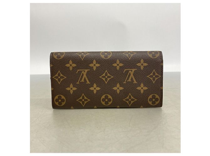 Louis Vuitton Monogram Portefeuille Emilie Long Wallet Fuschia - vista 7