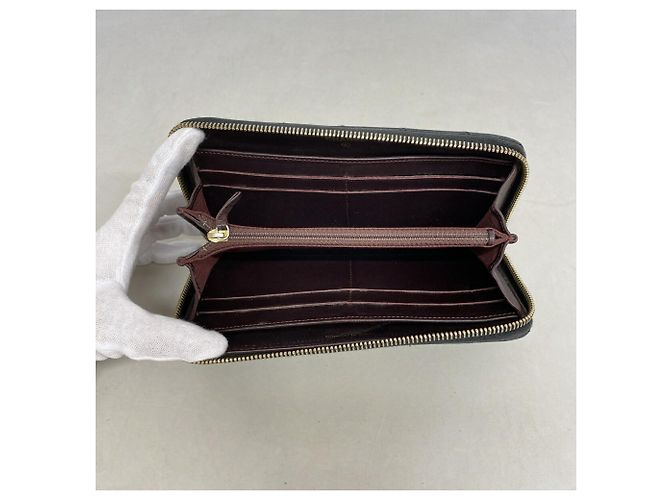 Cartera larga Chanel Matelassé Negro - vista 3