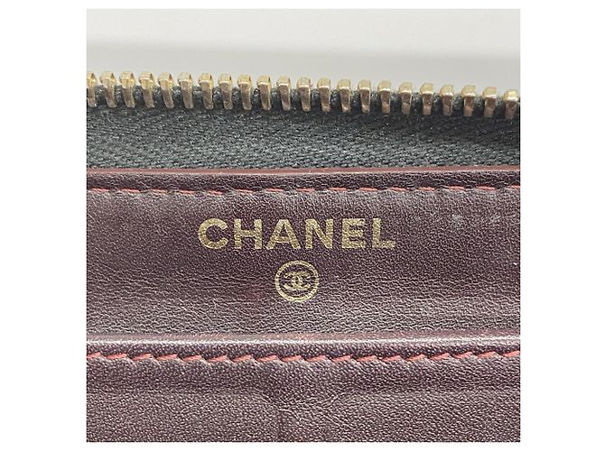 Cartera larga Chanel Matelassé Negro - vista 4