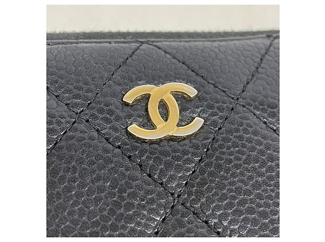 Cartera larga Chanel Matelassé Negro - vista 8