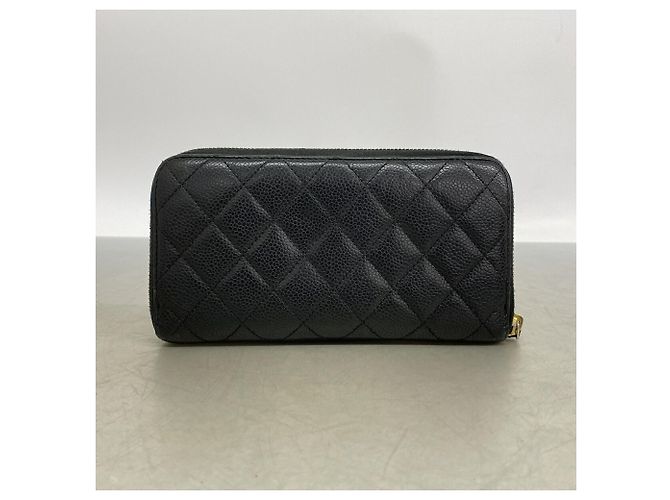 Cartera larga Chanel Matelassé Negro - vista 9