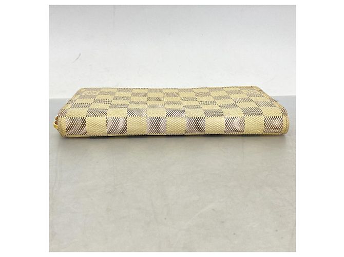 Cartera Zippy Louis Vuitton Damier Azur Blanco - vista 2