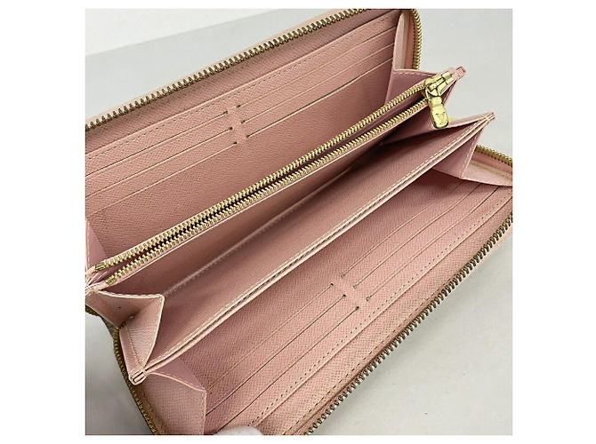 Cartera Zippy Louis Vuitton Damier Azur Blanco - vista 3