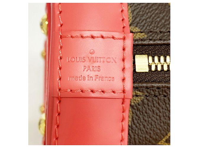 Borsa Louis Vuitton Monogram Totem Alma BB Marrone - vista 5