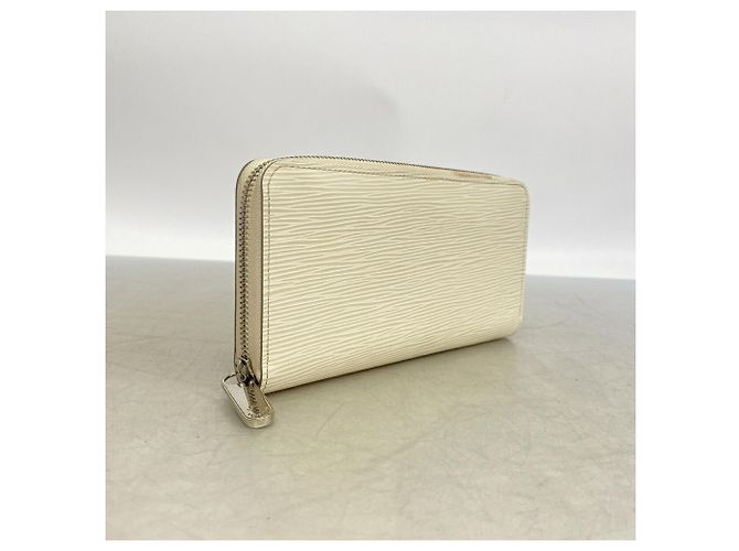 Cartera Louis Vuitton Epi Zippy Blanco roto - vista 2