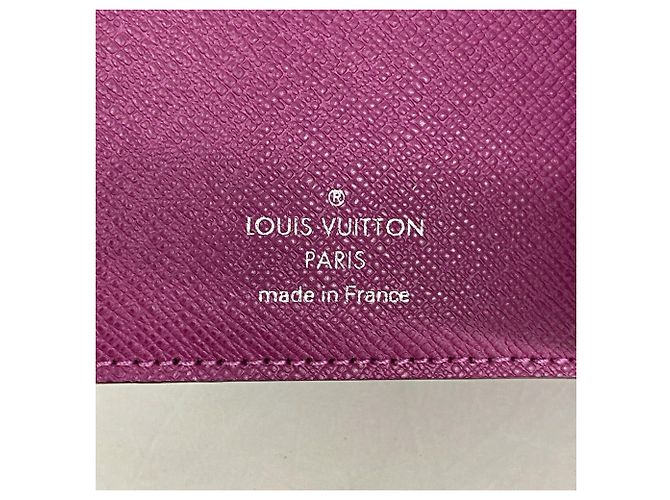 Louis Vuitton Tri-fold Portemonnaie in Cassis Dunkelviolett - Ansicht 4