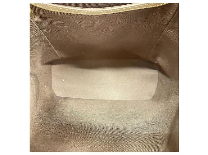 Mochila Louis Vuitton Monogram Montsouris MM Castaño - vista 4