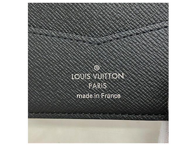 Louis Vuitton Monogram Eclipse Portefeuille Slender Wallet Schwarz - Ansicht 4