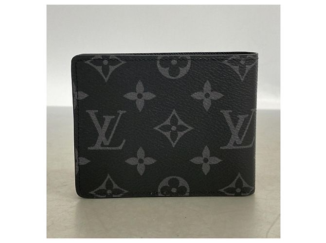 Louis Vuitton Monogram Eclipse Portefeuille Slender Wallet Schwarz - Ansicht 7
