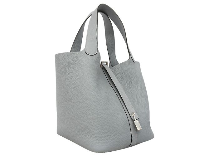 Hermès Bolsa Hermes Picotin Lock MM Marrom - vista 2