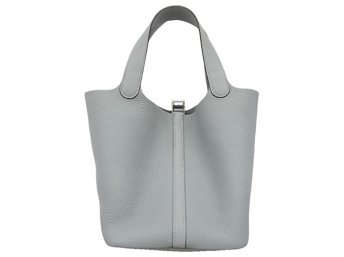 Hermès Bolsa Hermes Picotin Lock MM Marrom - vista 7