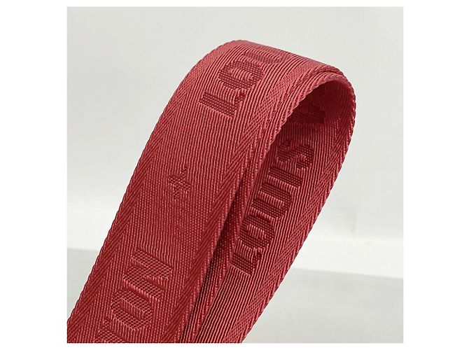 Louis Vuitton Denim Monogram Multipochette Accessoires Handtasche Rot Blau - Ansicht 7