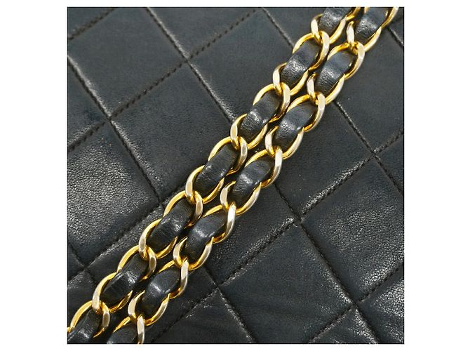 Chanel Diana Chain Schultertasche Schwarz - Ansicht 10