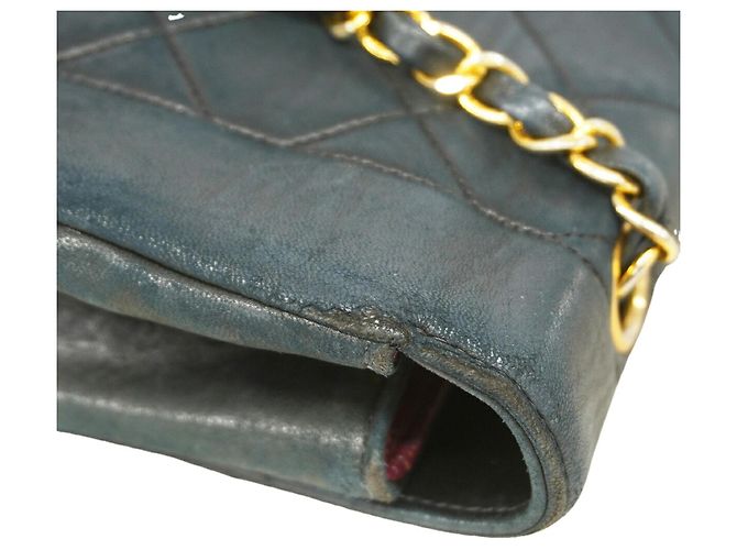 Chanel Diana Chain Schultertasche Schwarz - Ansicht 8
