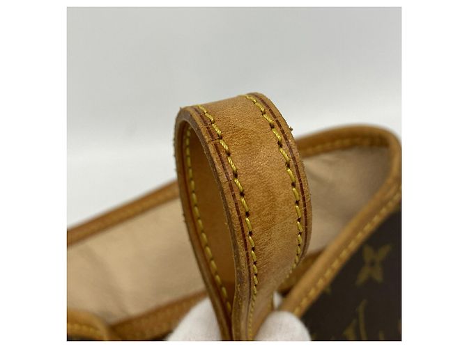 Saco Tote Louis Vuitton Monogram Bucket PM Marrom - vista 10