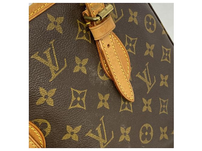 Saco Tote Louis Vuitton Monogram Bucket PM Marrom - vista 11