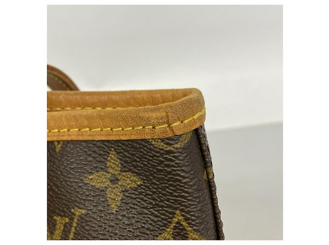 Saco Tote Louis Vuitton Monogram Bucket PM Marrom - vista 9