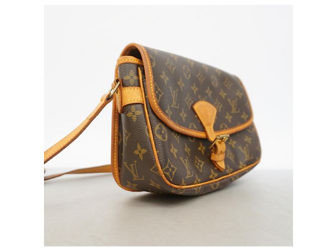 Borsa a tracolla Louis Vuitton Monogram Sologne Marrone - vista 2